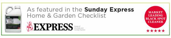 As featured in the Sunday Express Home & Garden Checklist