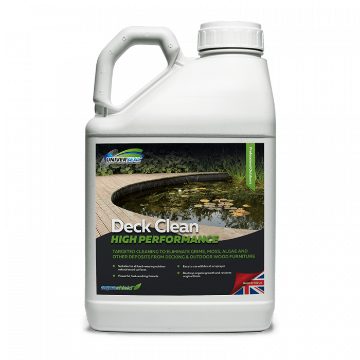Universeal Deck Clean 5 Litre - professional decking cleaner