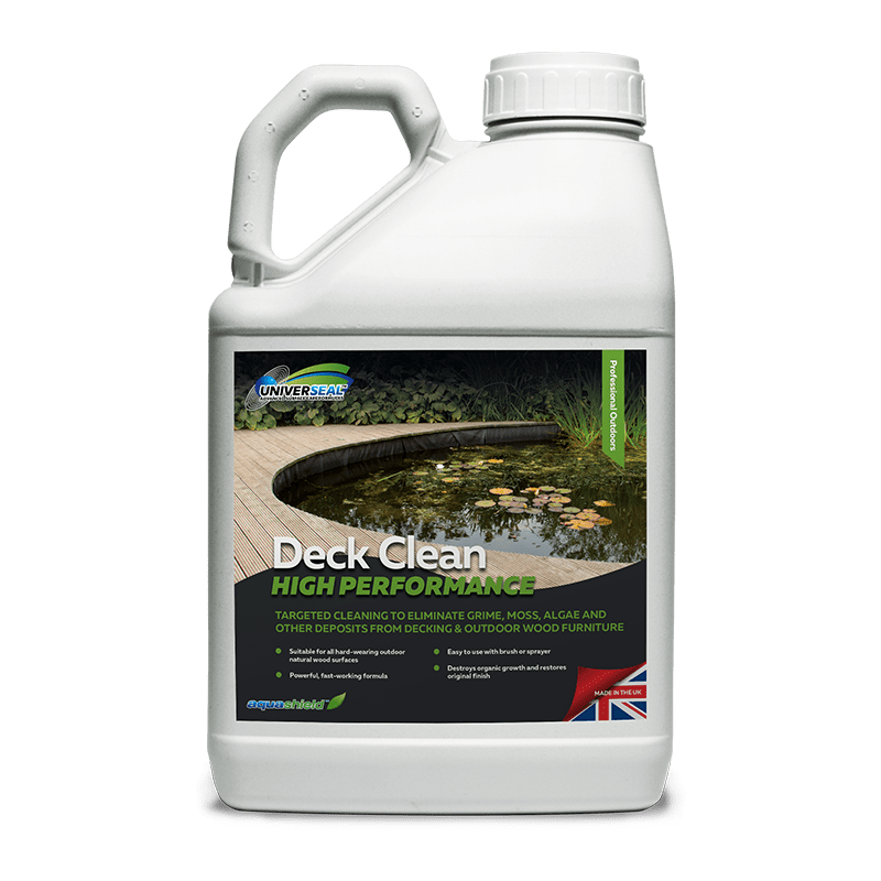Universeal Deck Clean 5 Litre - professional decking cleaner