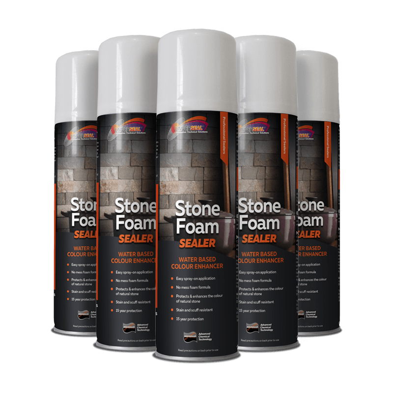Universeal Stone Foam Sealer Colour Enhancer Stone Sealer