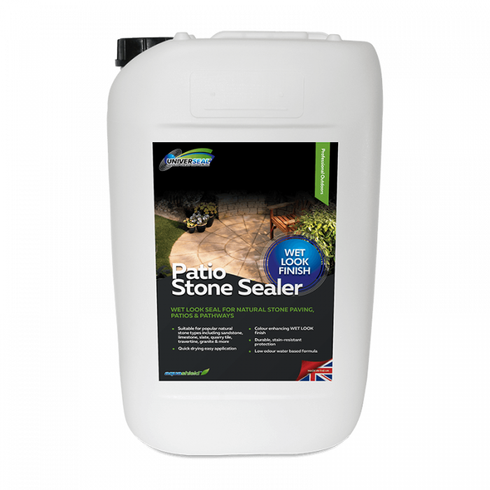 Universeal Patio Stone Sealer Wet Look Finish (25 Litre)