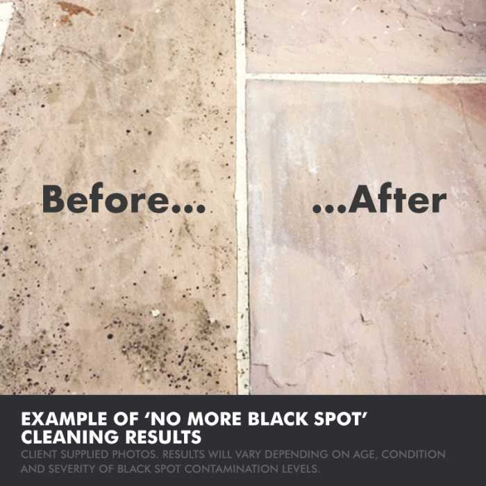 Universeal no more black spot - before and after client example