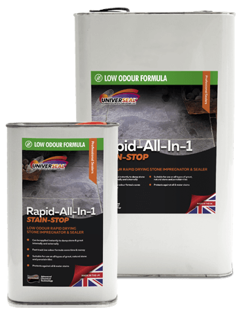 Universeal Rapid All-In-1 Stain Stop Stone Sealer New improved Low Odour Formula)