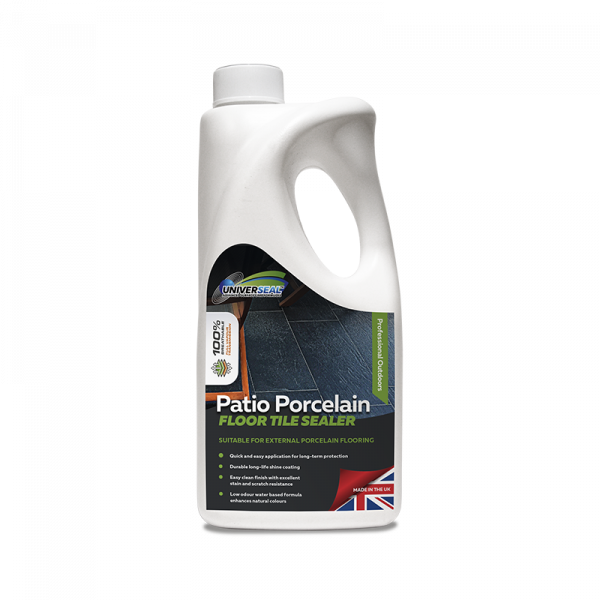 Patio Porcelain Floor Tile Sealer - ready to use, 100% breathable formula