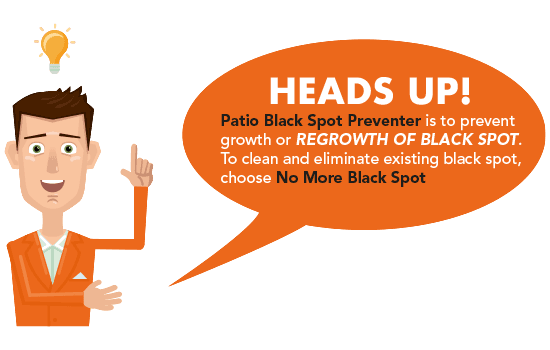 Customer Tip: choose the right black spot treatment