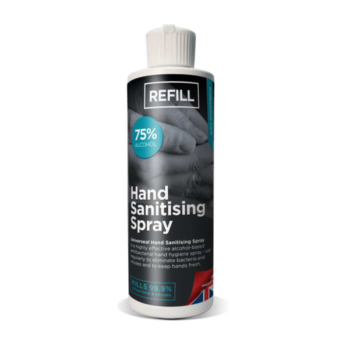 Hand Sanitising Spray | (75% alcohol) 250ml Refill