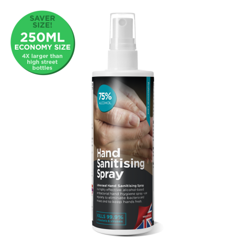 Hand Sanitising Spray | 250ml (75% alcohol)