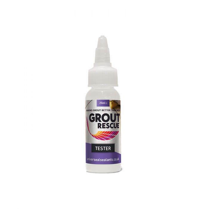 Grout Rescue Colour & Seal (White) - 25ml tester