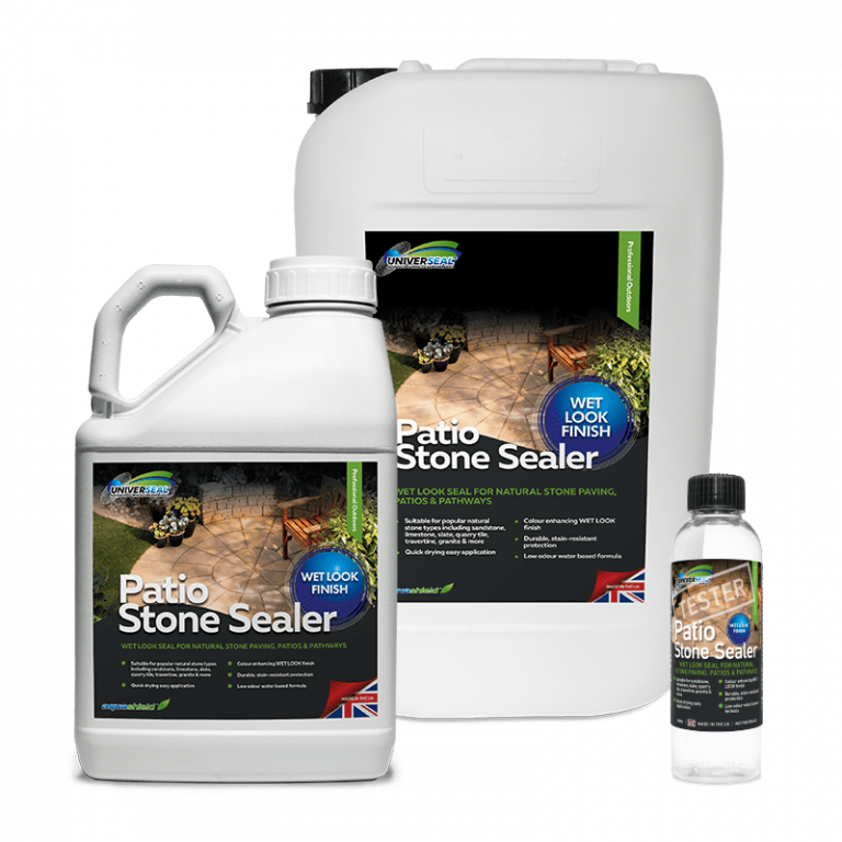 Wet Look Patio Sealer Best on Stone, Slate, Sandstone with a 3 for 2 Deal!